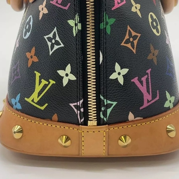 LOUISVUITTON Monogram Multi Color Noir Alma M92646 W/Bag - Picture 16 of 16